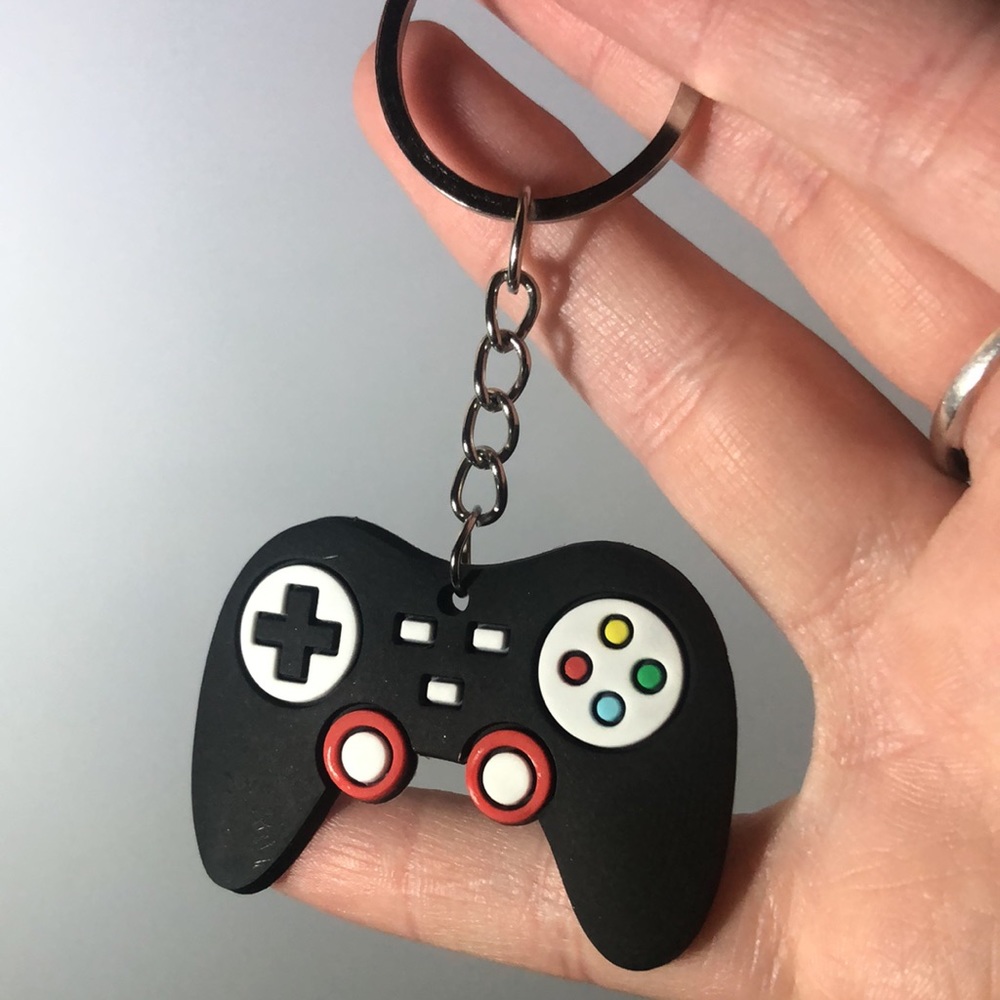 Playstation controller keychain